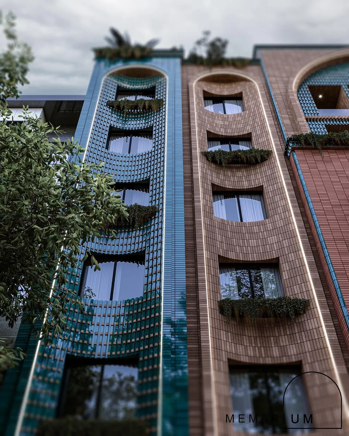 Thoughts on these apartment designs by  architects  Sahar Kamaleddin and Nima Safdari? Some of these projects are currently under construction.