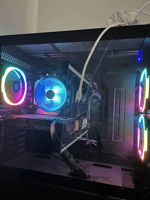 My friend has spent 1800 dollars on a 3060ti build...