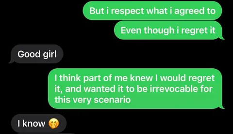 Permanent denial - feeling regret