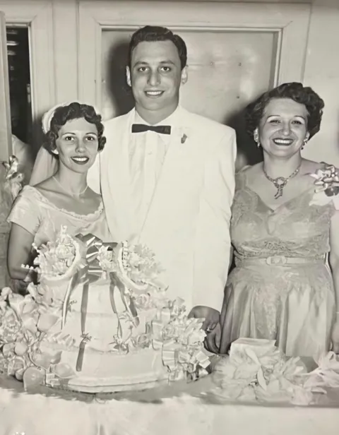 My grandparent’s wedding, 1955