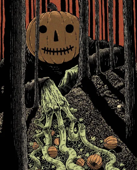 Pumpkin Patch, Sam Heimer, digital, 2024