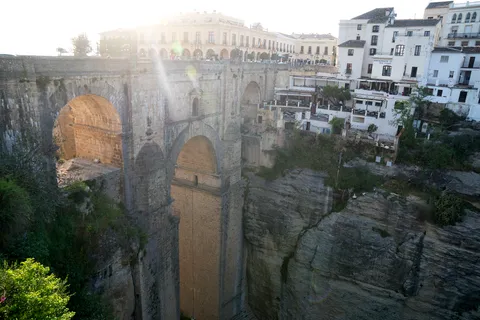 Ronda, Spain. Taken during an 800-mile bike tour through southern Spain.
