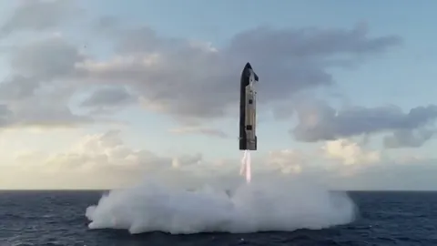 Starship explosion. It was a planned demolition but still pretty insane. Keep using those non plastic straws