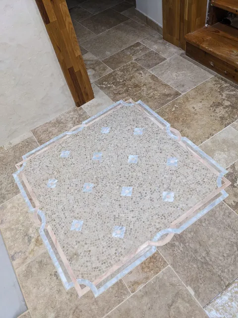 I had more time than money, and wanted to have a special entryway.