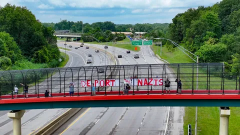 [OC] In response to a "Deport Jews" message in Hudson, Oh yesterday, we say FU to the Nazis!
