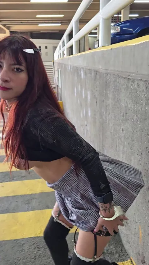 Calmly boarding my getaway car