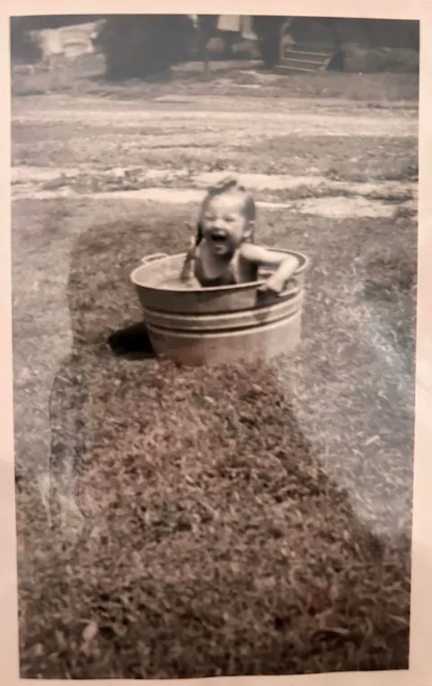 My grandmother in the 1940s, upstate New York