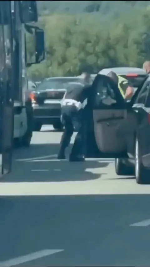 Police brutality in Serbia... again.