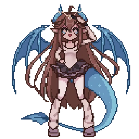 My oc final result in 128 x 128