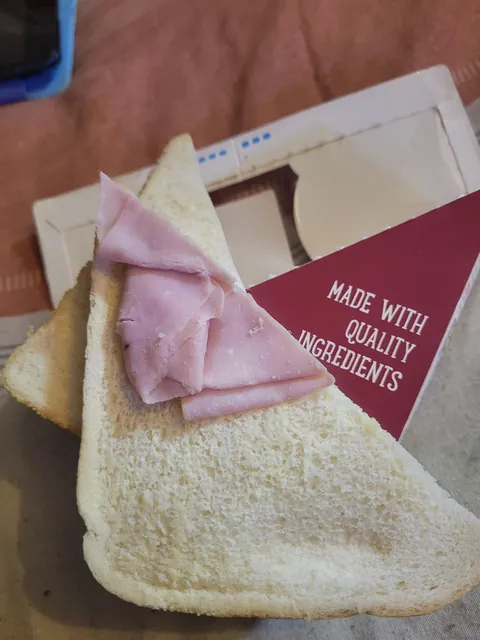 Just wanted a ham sandwich to eat on my way home...