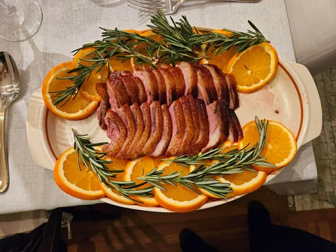 [Homemade] Duck l'Orange w/ Pomme Puree