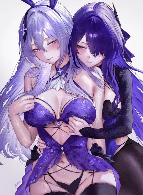 Black Swan &amp; Acheron [Honkai: Star Rail]