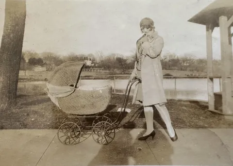 My grandma, who is not Monica Bellucci, Linda Carter, or Marilyn Monroe, in the 1920s