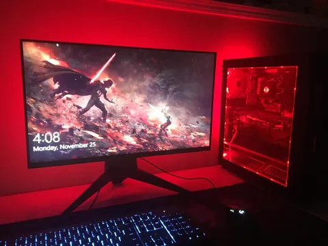 After 8 years of sharing a pc with my brother I finally got my own.