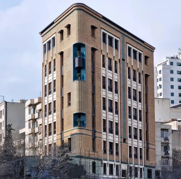 Interesting examples of mid-rise apartments in Iran