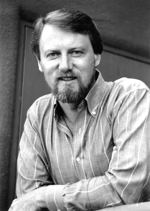 This is Gary Kildall, the man who made the operating system CP/M. He could have been as successful as Bill Gates, had he gotten an interview at IBM before Gates.