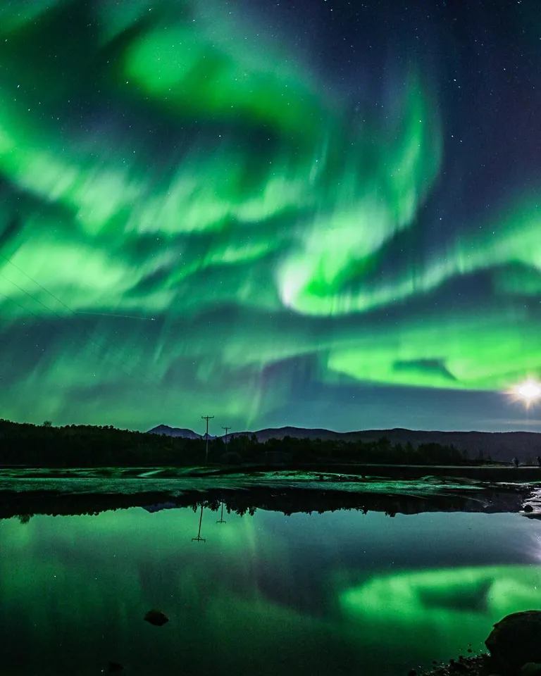 The best aurora night I've ever seen