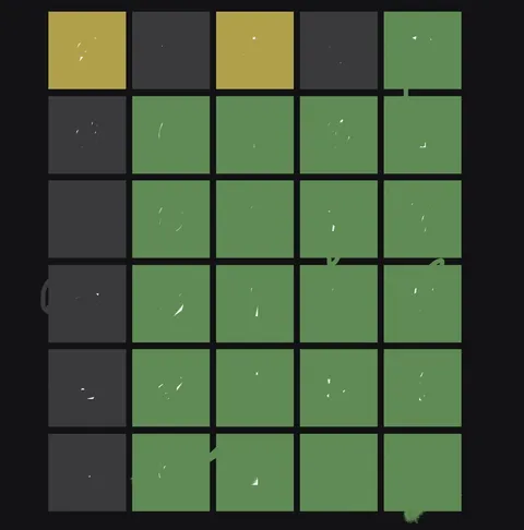 This is the Wordle that ended my streak.