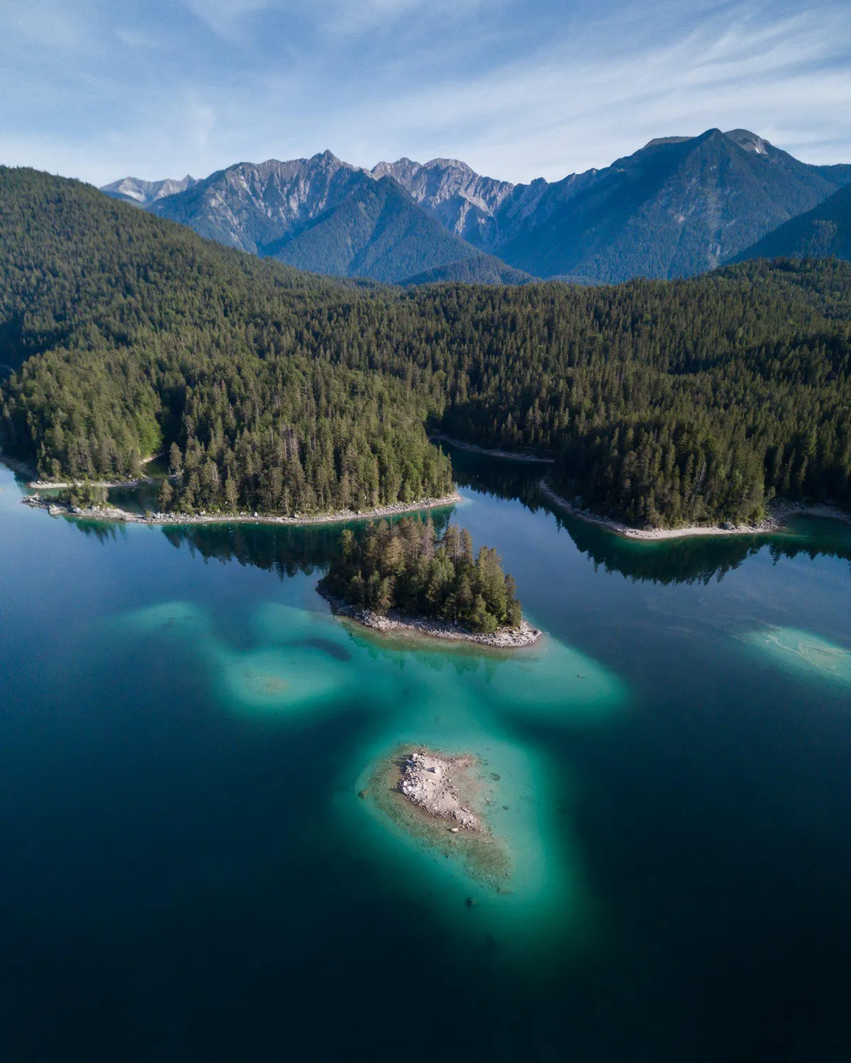 Eibsee, Bavaria, Germany - [1639 × 2048][OC]