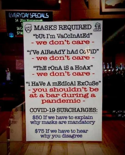 I posted this on Facebook and now I'm banned for 3 days for "spreading COVID misinformation".