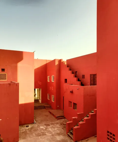 Jawahar Kala Kendra, by Charles Correa, Jaipur, India