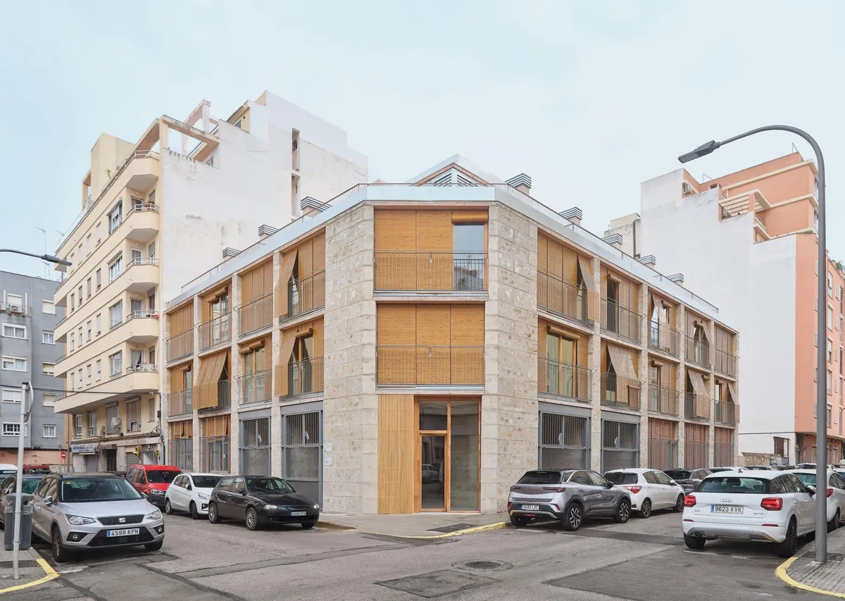 Social Housing in Mallorca, Spain made of local stone- Harquitectes (2021-2022)