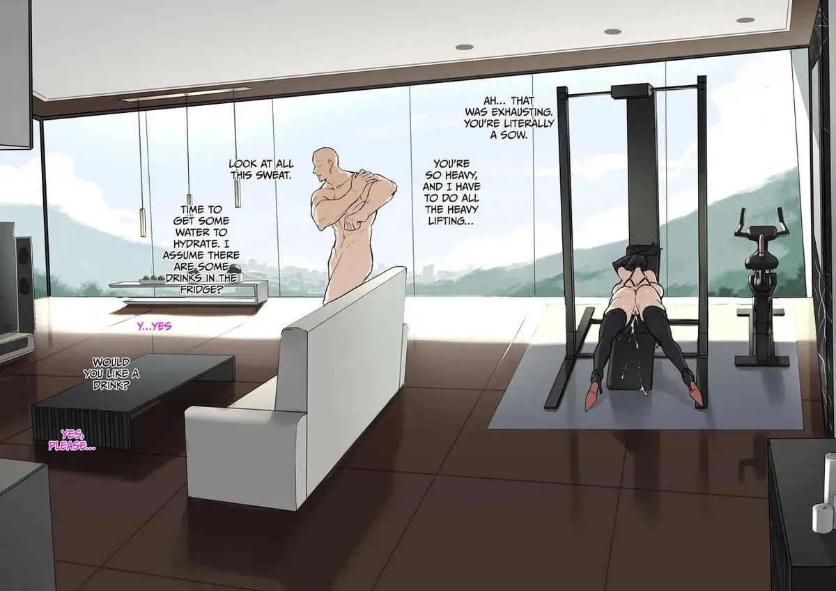 [Artist: Dawalixi] The company president is a maso-pig slut