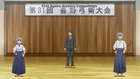 Agano style archery is something magical [Train to the end of the world]