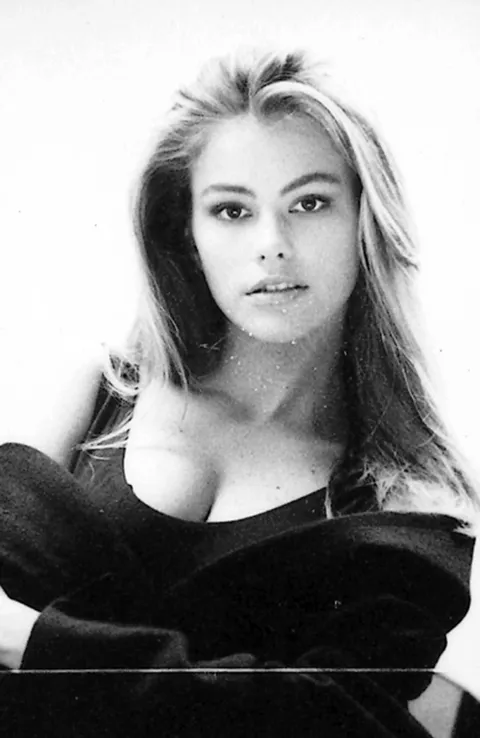 Sofia Vergara at Bogotá, Colombia in 1992