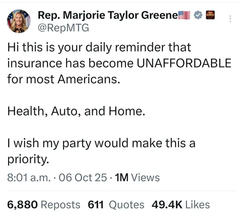 Republican admits helping the working class isn't a priority