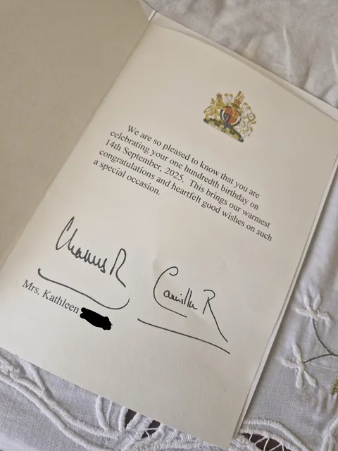 This is Kath, a neighbour of mine who I like to take out when I can. She's 100 (and a bit) years old. She wanted to say hi to the "Internet people" this Christmas.