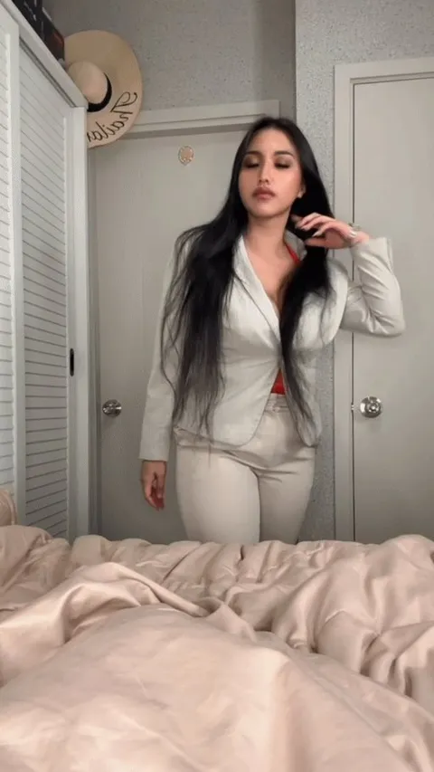 You can cum on my tits or in me?