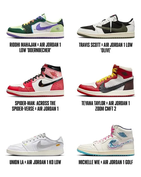 Every Air Jordan 1 collab in history