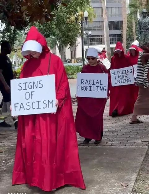 The Handmaids in Orlando yesterday (OC)