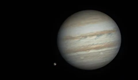 1.5 hour Jupiter time-lapse 