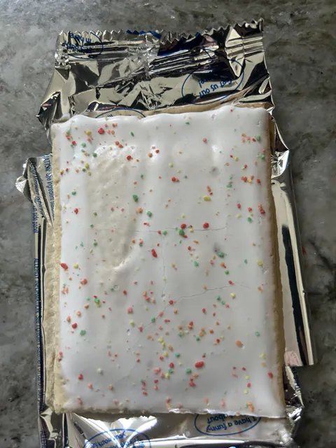 Fully frosted poptart I got today