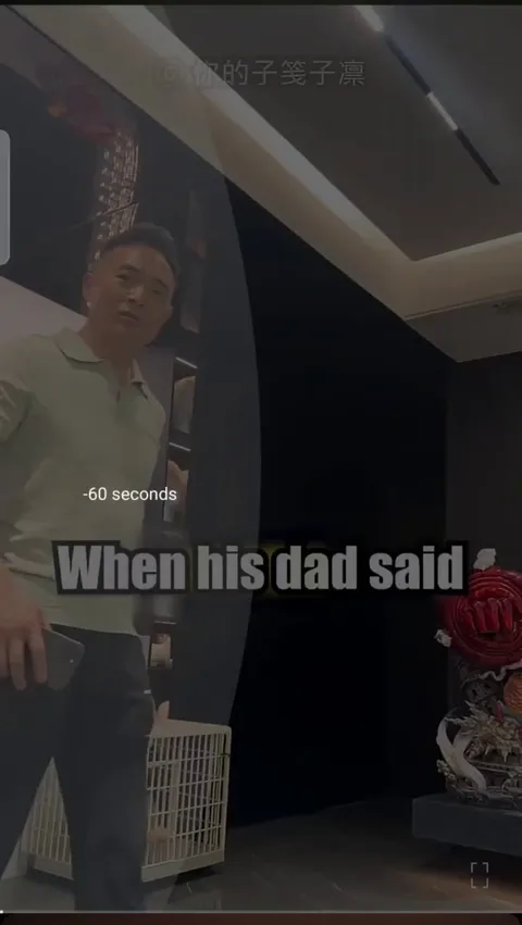 This dad's reaction to discovering a great anime. Love the ending