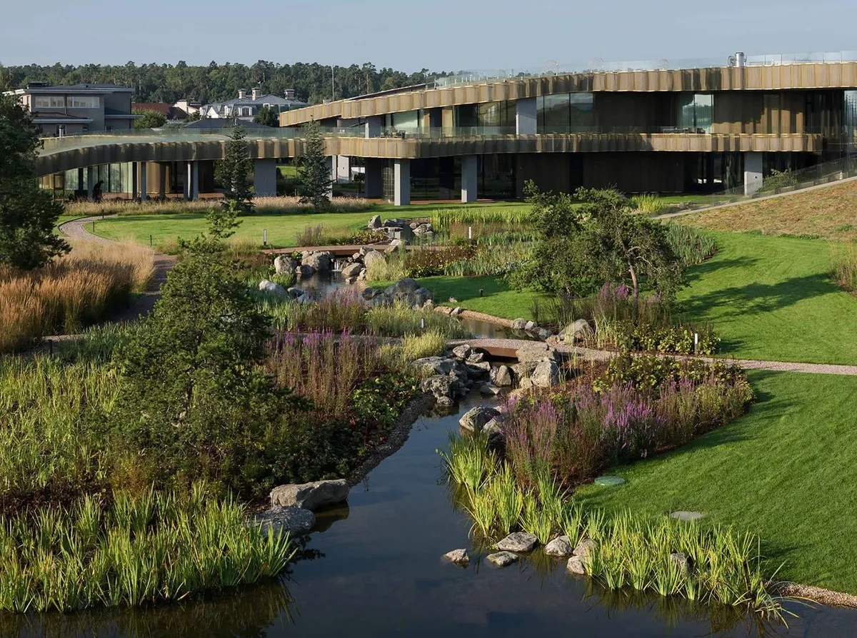 Residence N.N by J. Mayer H. Architects in the suburbs of Moscow, Russia