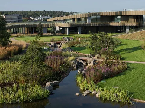 Residence N.N by J. Mayer H. Architects in the suburbs of Moscow, Russia