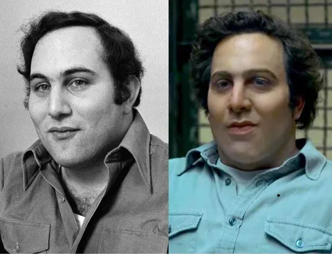 The amazing prosthetic makeup in Netflix series Mindhunter: American serial killer David Berkowitz also known as the Son of Sam, and his character in the show played by Oliver Cooper