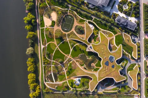 Residence N.N by J. Mayer H. Architects in the suburbs of Moscow, Russia