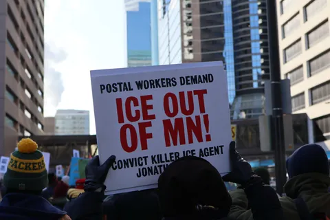 Minneapolis - Yesterday's Government Plaza Protest [OC]