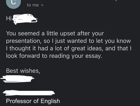 Teacher sent this to me after class. There were some technical difficulties with my video.