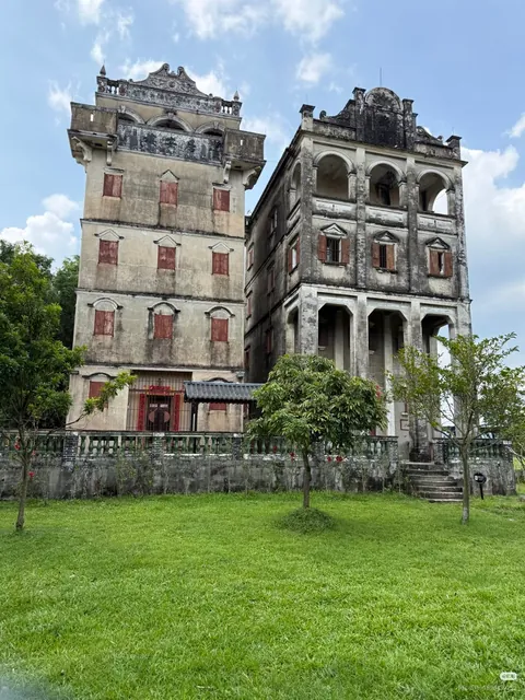 Not well known piece of Chinese architecture history, Diaolou tower villages of Kaiping, China