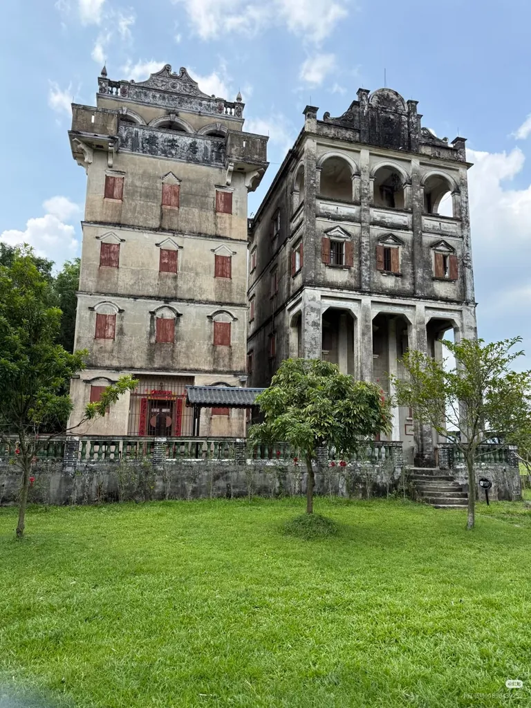 Not well known piece of Chinese architecture history, Diaolou tower villages of Kaiping, China
