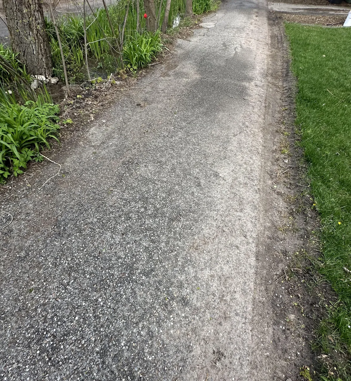 Need to widen our driveway. Bids for asphalt or concrete were $25-30K. What alternatives do we have?