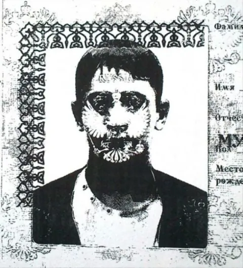 A passport photo isn't as scary as the photocopies of it: Russian passport photocopies