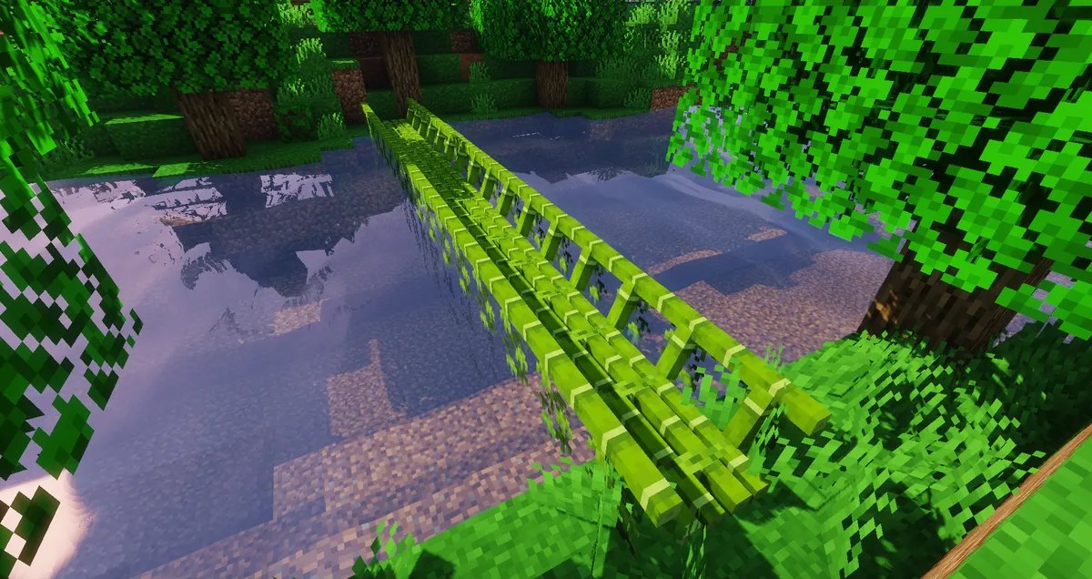 It's a Bamboo Bridge!