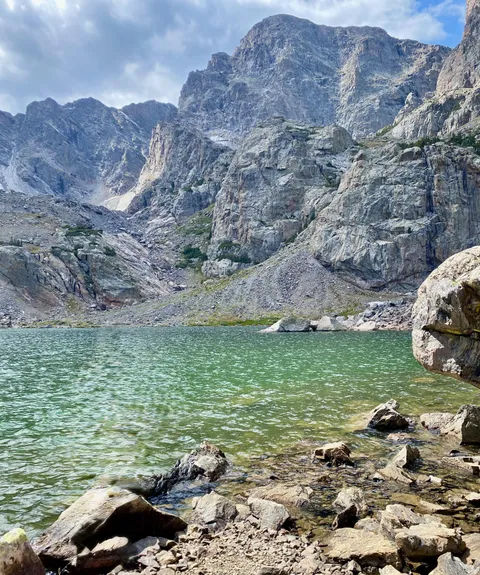 🔥Sky Pond in Rocky Mountain National Park