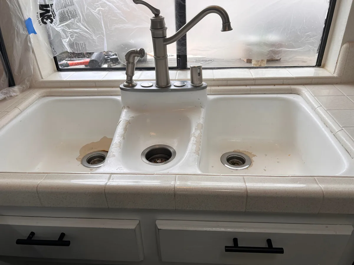 New kitchen sink